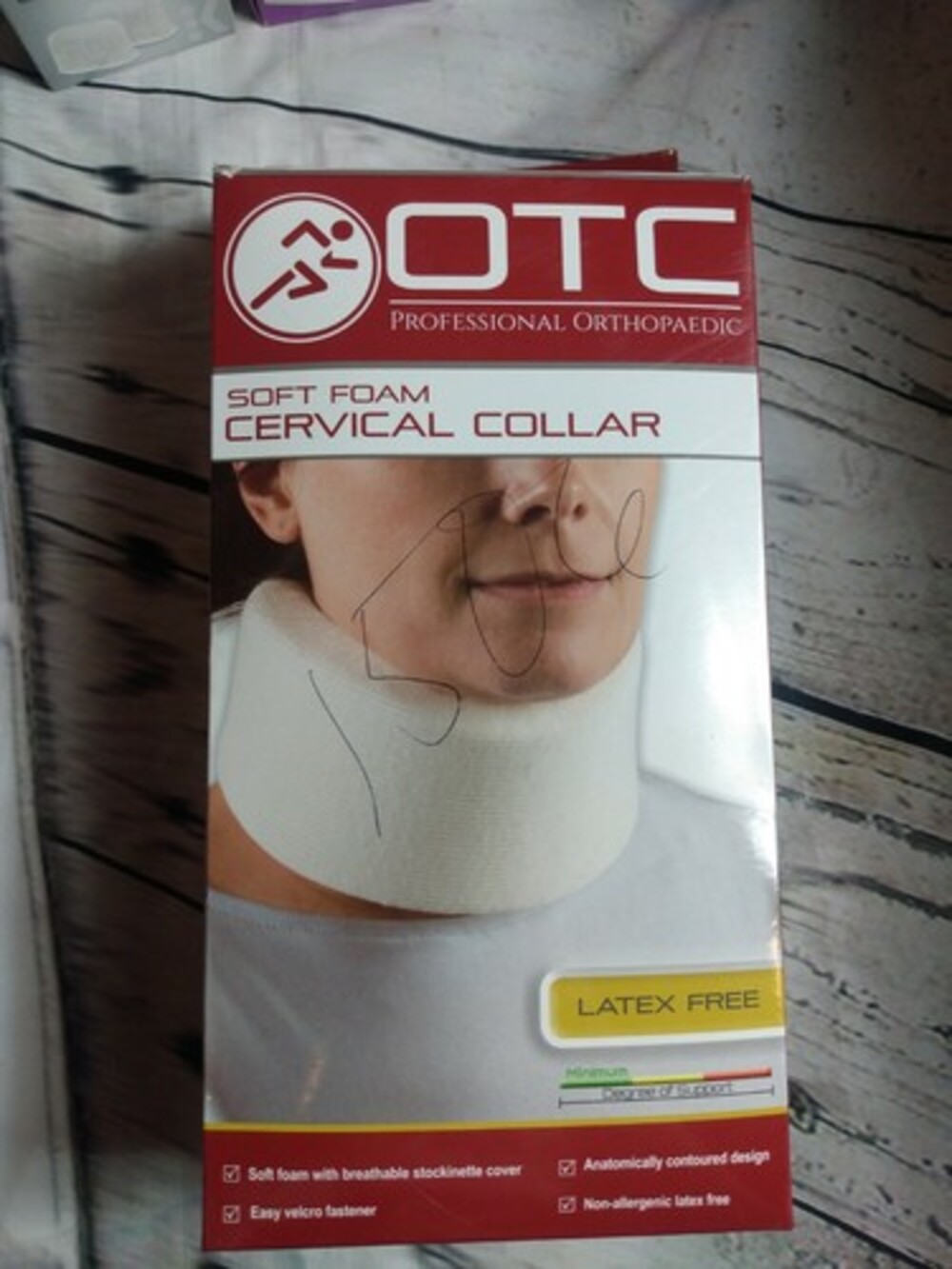 OTC 2394N-U Soft Foam Cervical Collar Narrow Universal